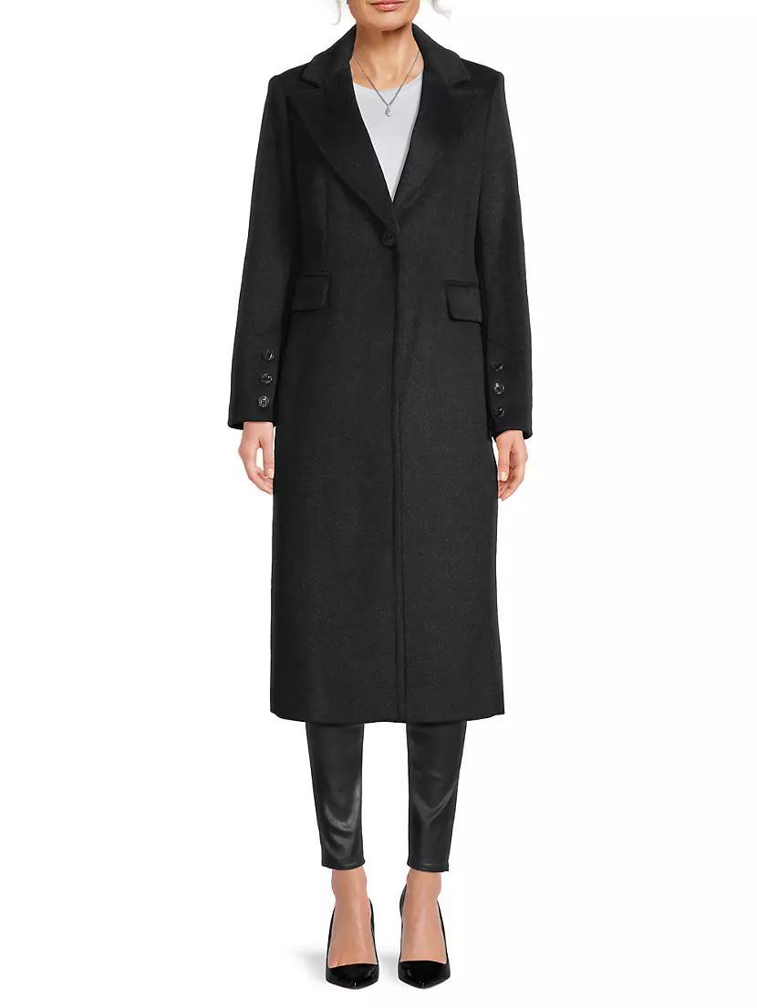 Reefer Wool-Blend Coat Product Image