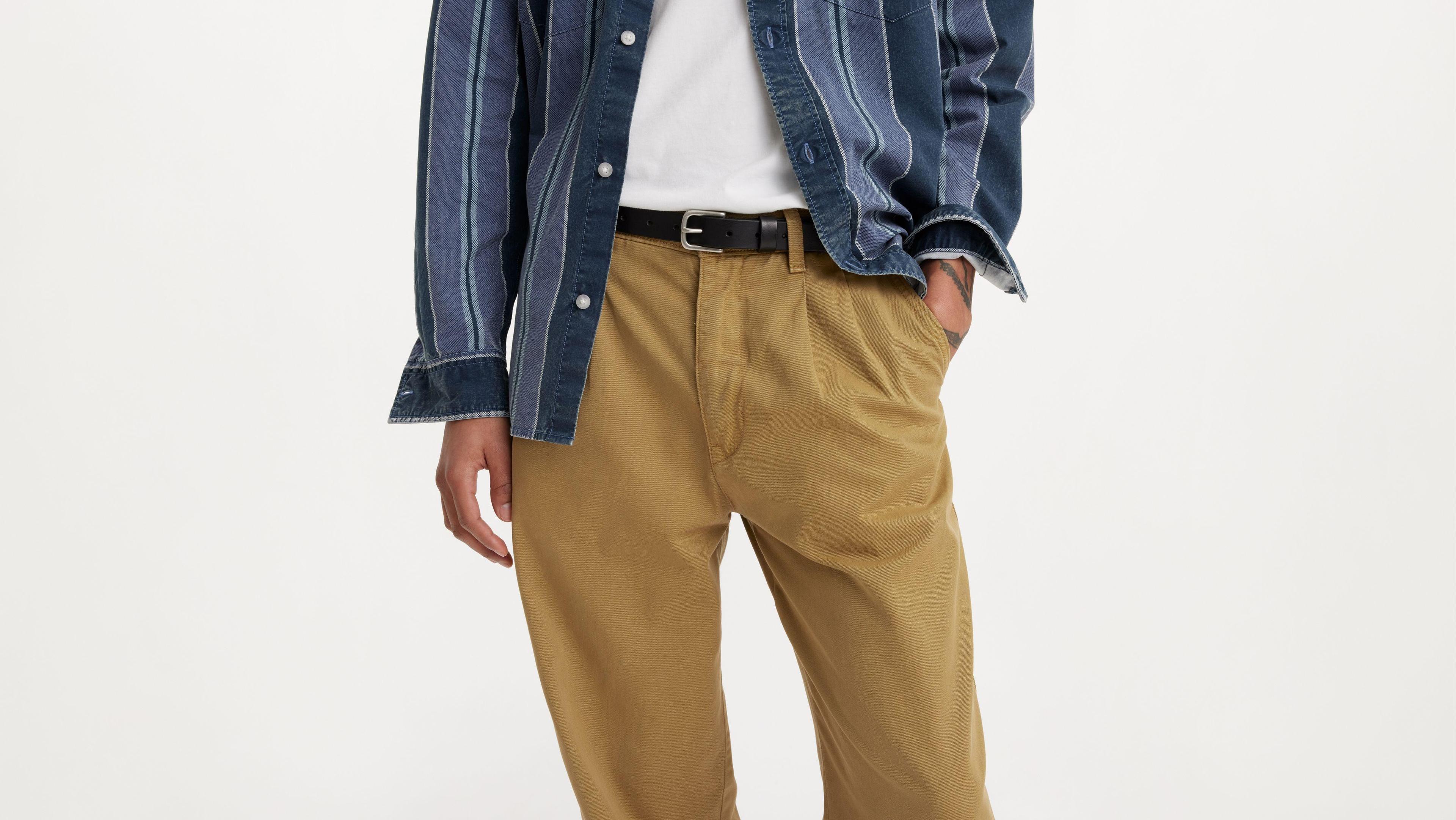 Levi's Chino Loose Straight Pleated Men's Pants Product Image