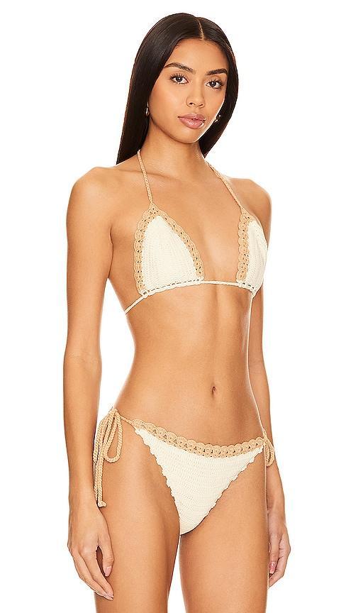 Tularosa Keyana Top in Neutral. Product Image