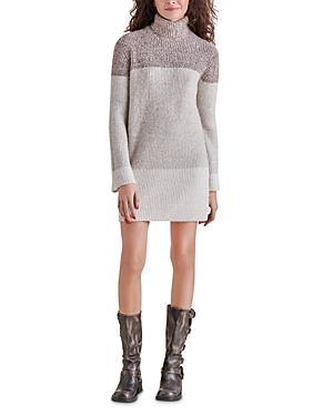 Steve Madden Meghan Colorblock Sweater Dress Product Image