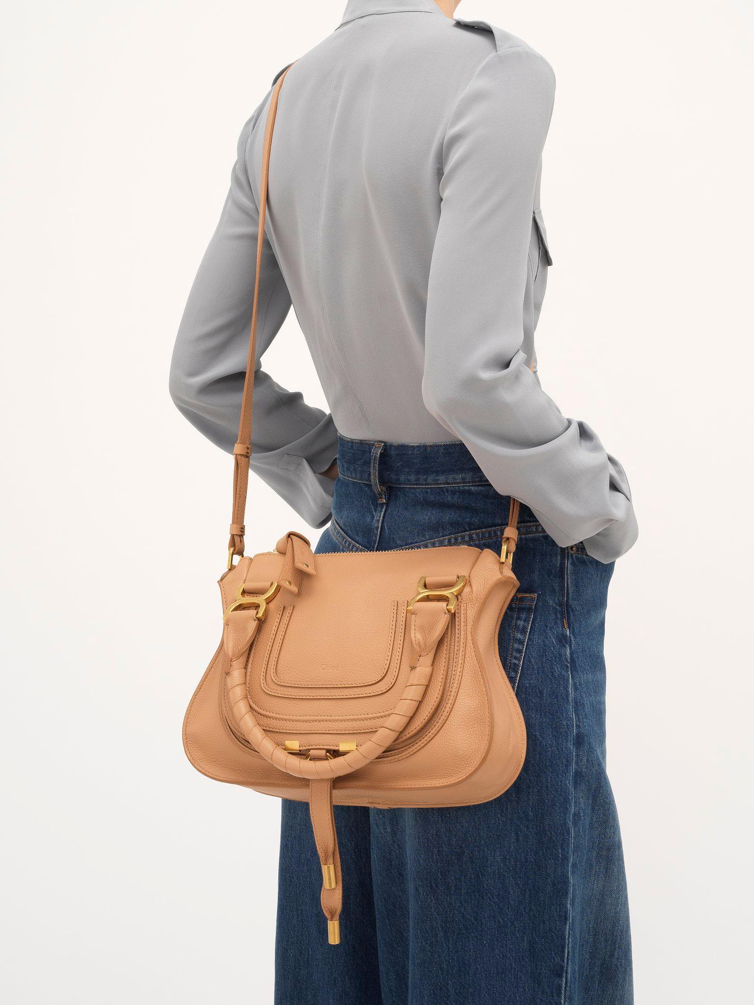 Marcie bag in grained leather Product Image