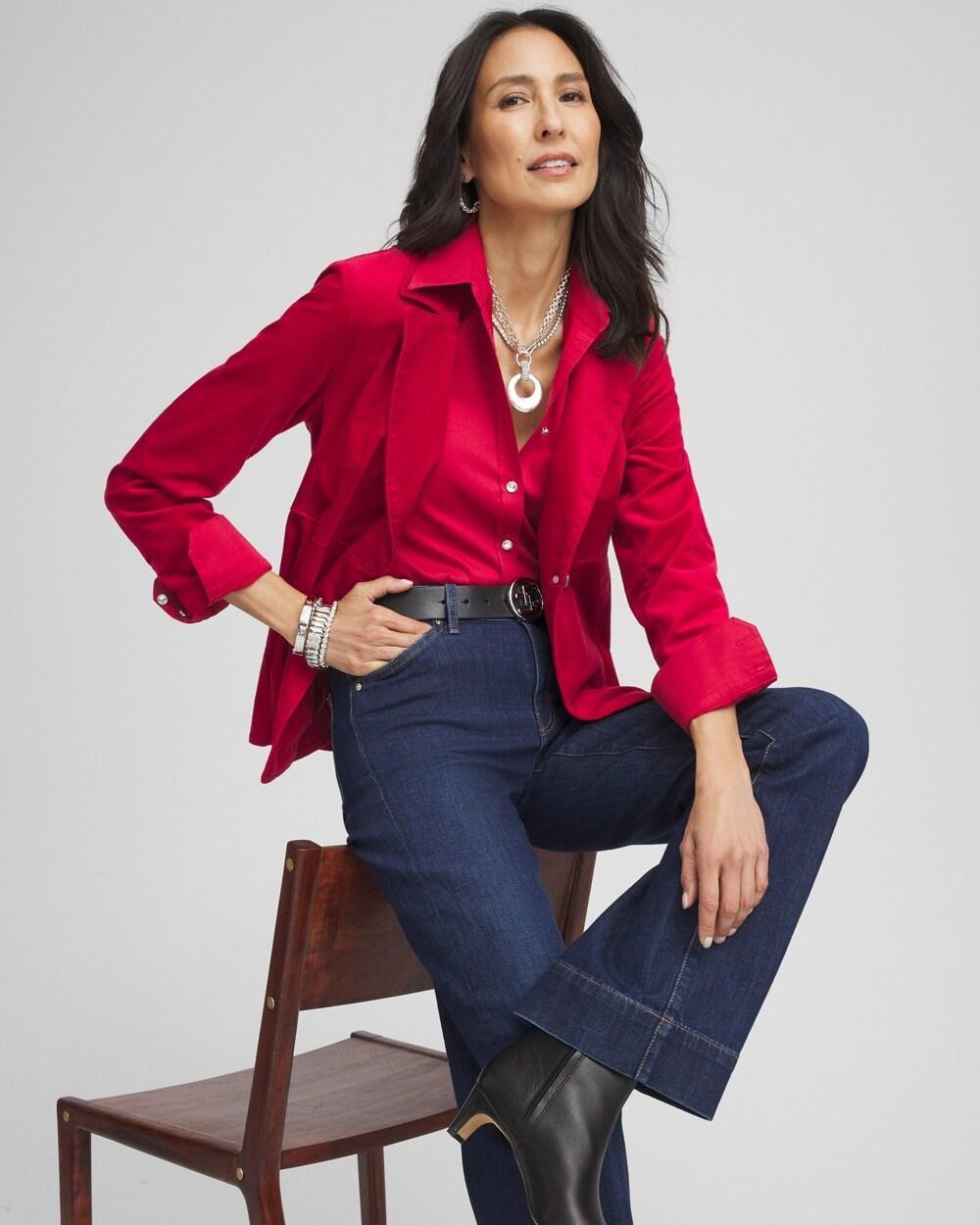 Velvet Blazer Product Image