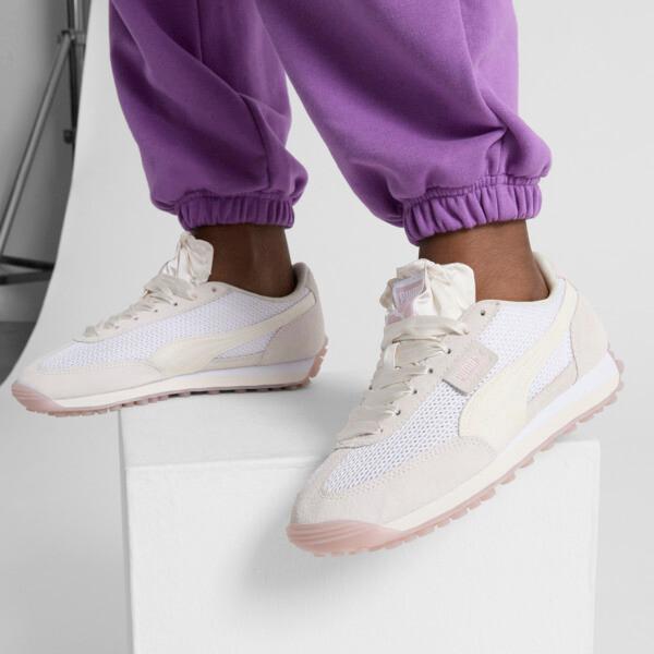 PUMA Easy Rider Ballet Women's Sneakers in Warm White/Frosted Ivory/Mauve Mist Product Image