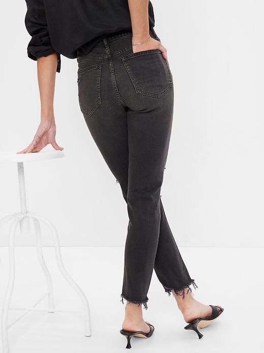 High Rise Vintage Slim Jeans Product Image