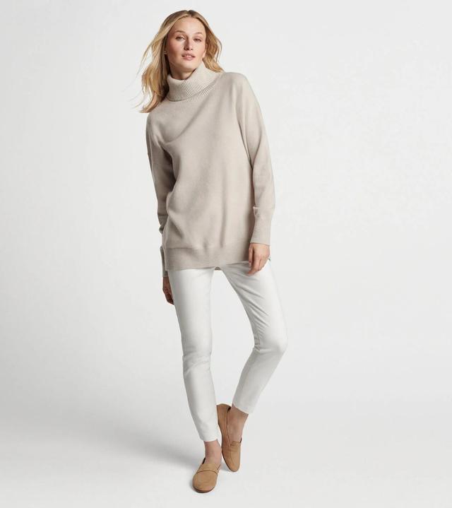 Women's Artisan Crafted Cashmere Turtleneck Sweater Product Image