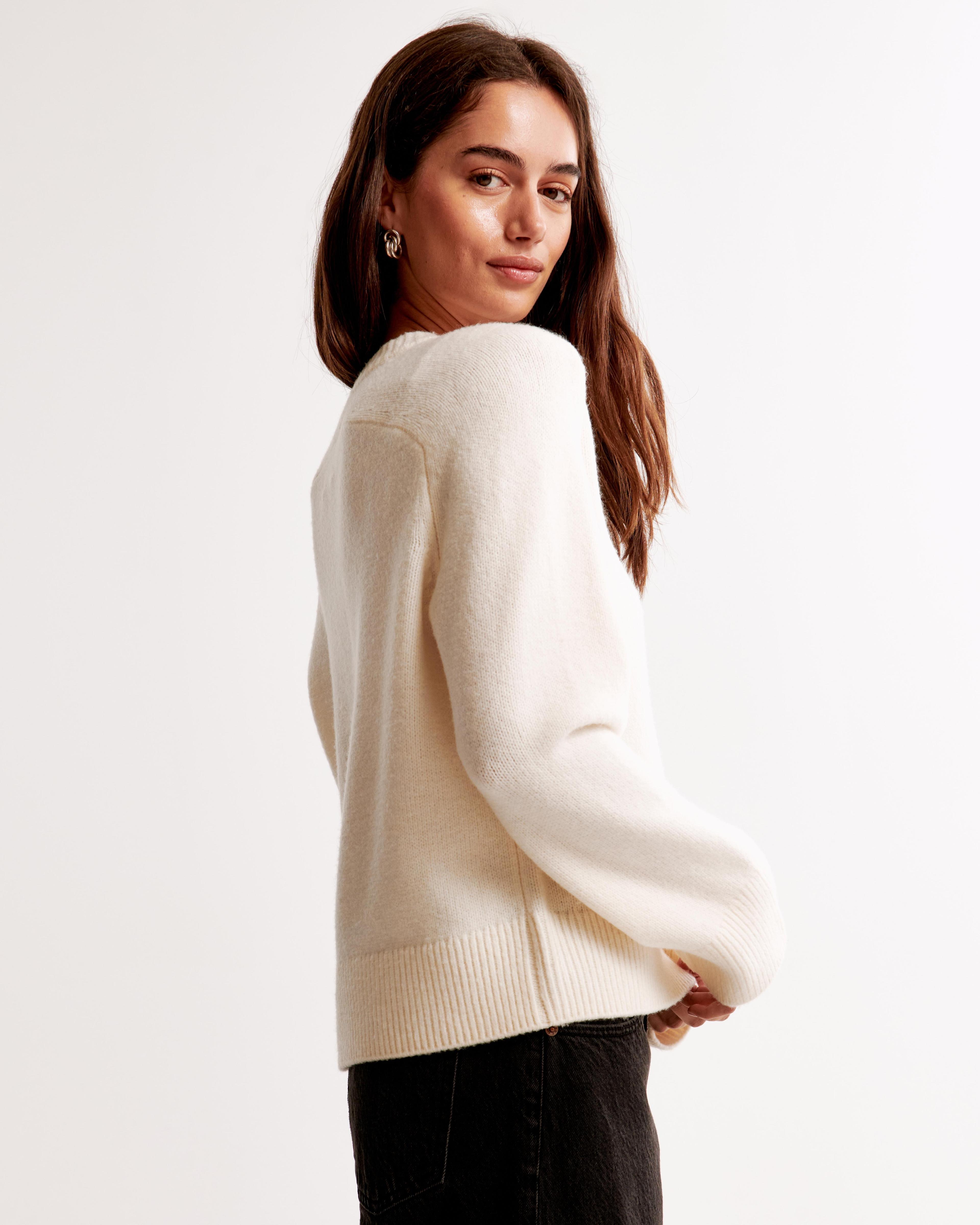 The A&F Madeline Crew Sweater Product Image