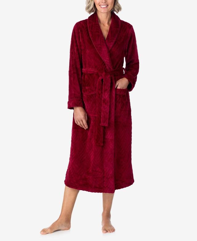 Aria Womens Long Sleeve Wrap Robe Product Image