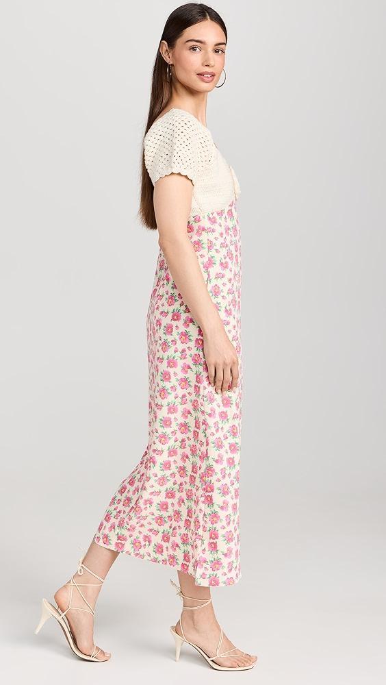 English Factory Crochet Floral Maxi Dress | Shopbop Product Image