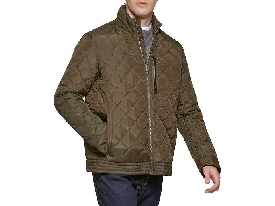 Cole Haan Quilted Jacket With Faux Sherpa Lining Men's Jacket Product Image