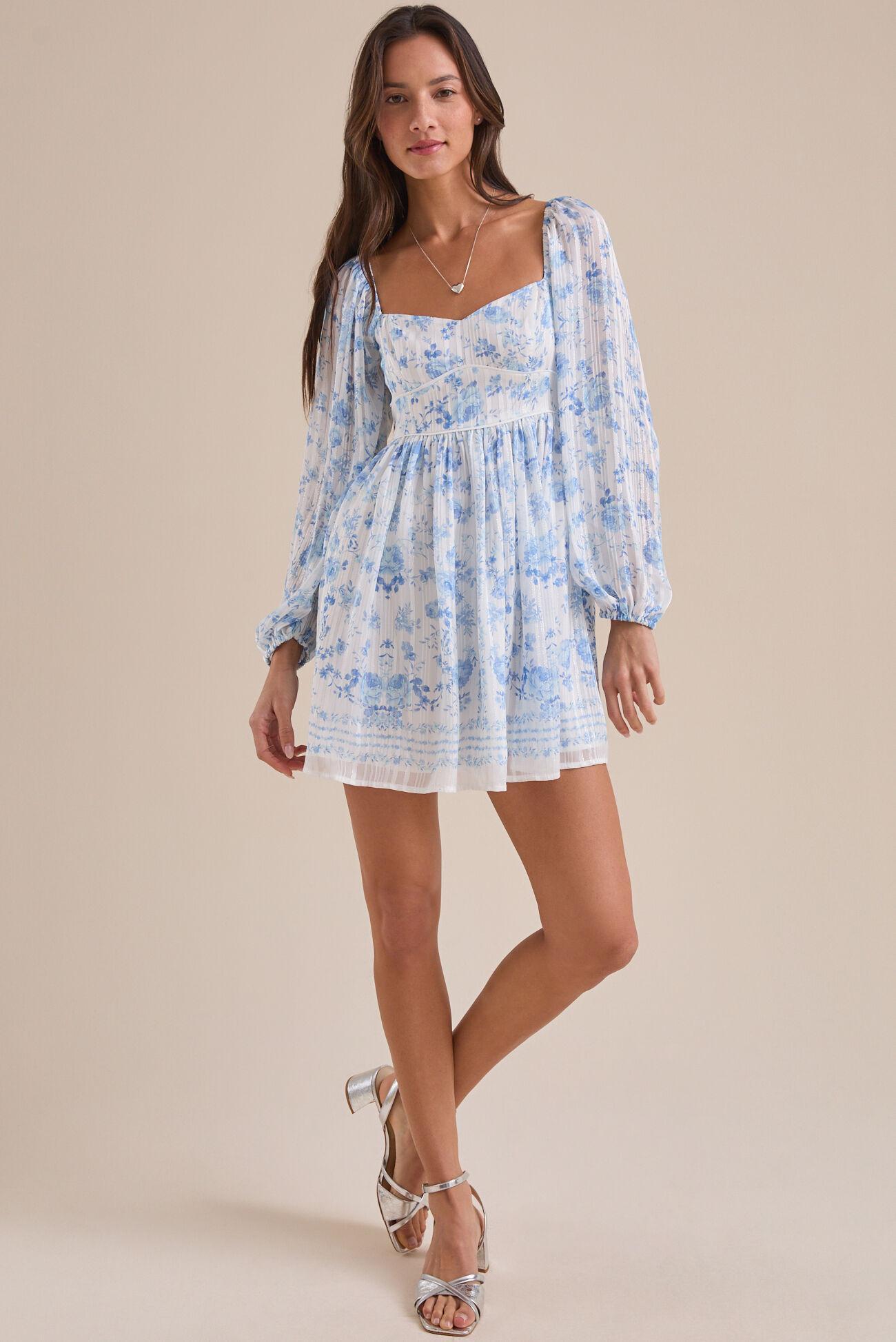 Alyssa Floral Mini Dress Product Image