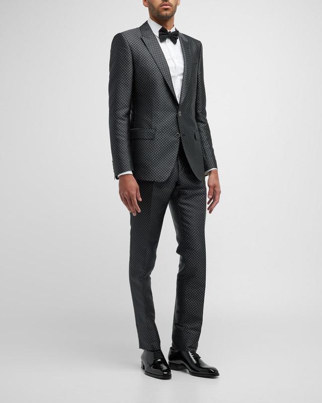 Mens Lurex Jacquard Tuxedo Product Image