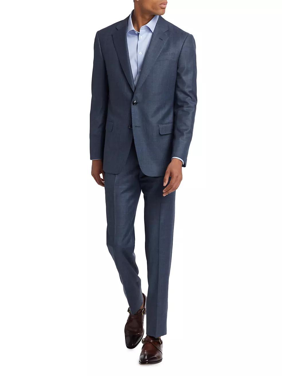 Wool Single-Breasted Suit Product Image