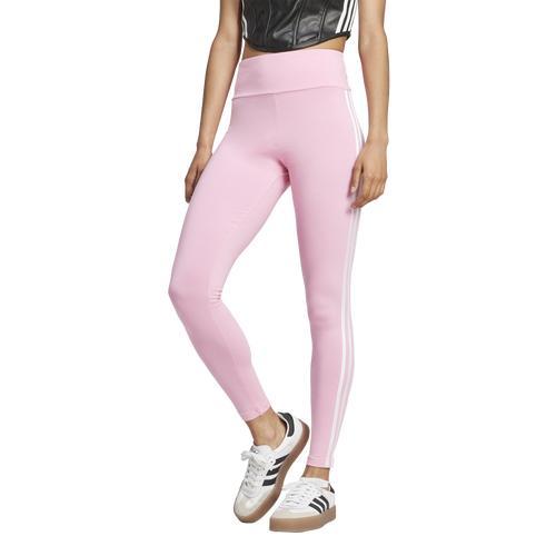 adidas Originals Womens adidas Originals 3 Stripe Leggings - Womens Bliss Pink Product Image