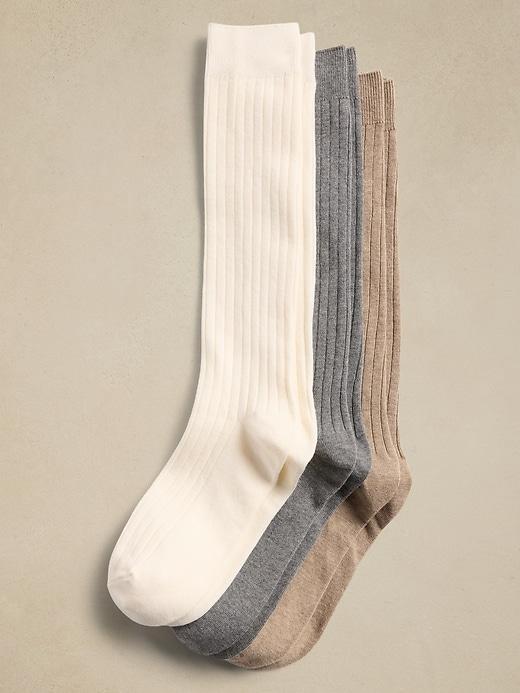 Long Trouser Socks (3 Pack) Product Image