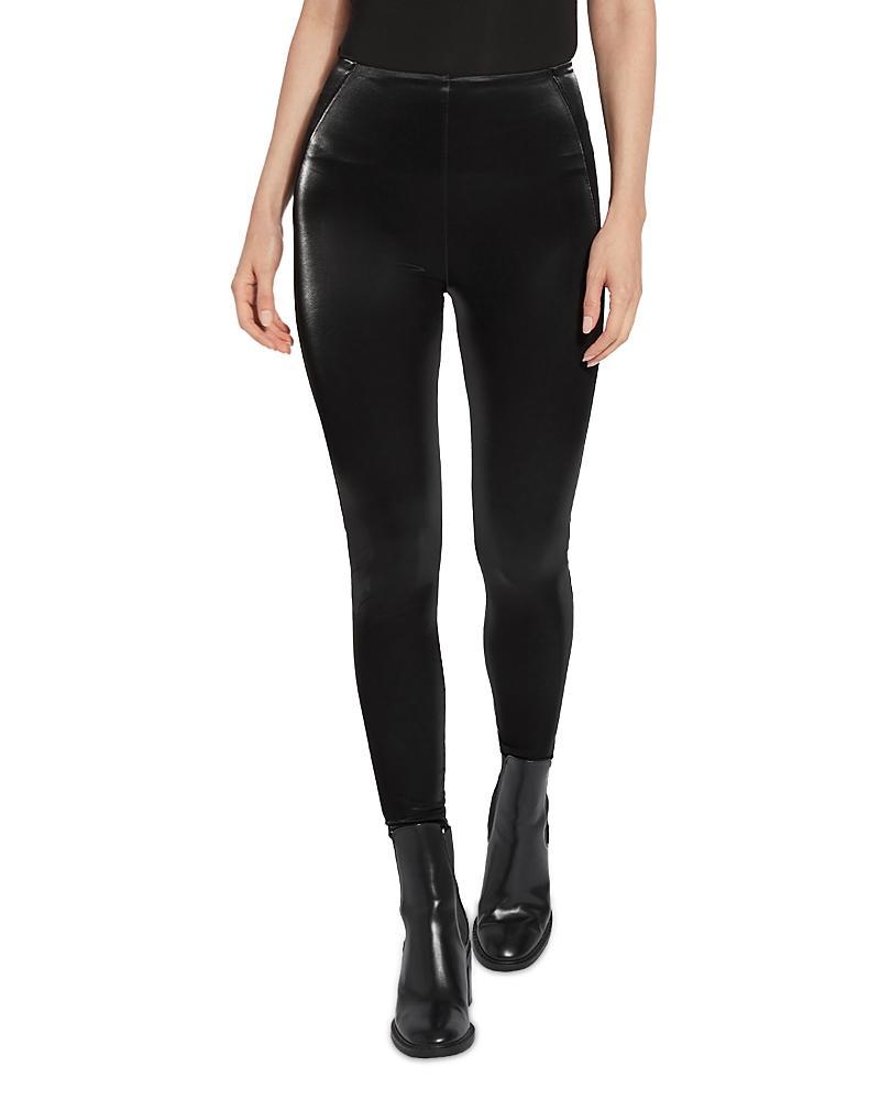 Lysse Matilda Patent Foil Faux Leather Leggings Product Image