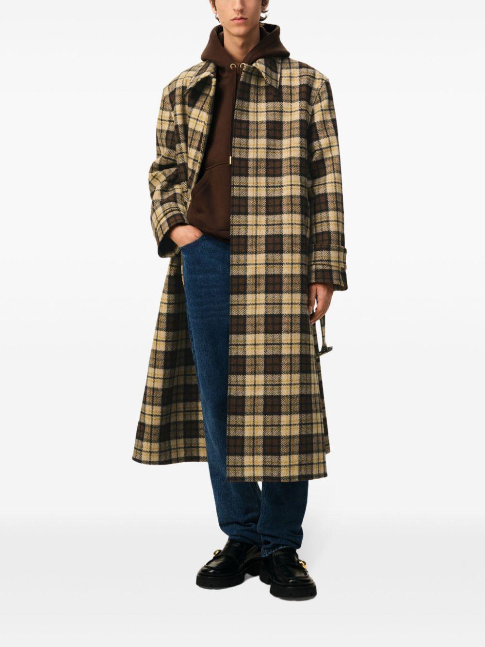 belted coat Product Image