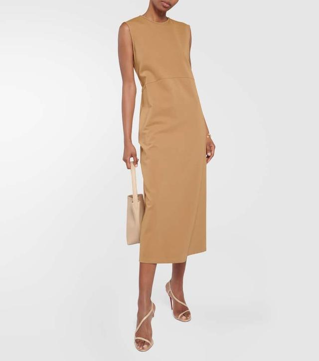 MAX MARA Leisure Midikleid Pagine In Beige Product Image