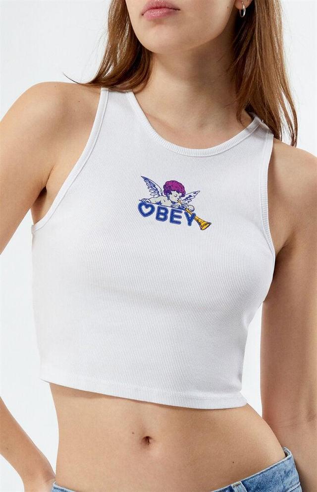 Obey Women's Cherub Heart Tank Top Product Image