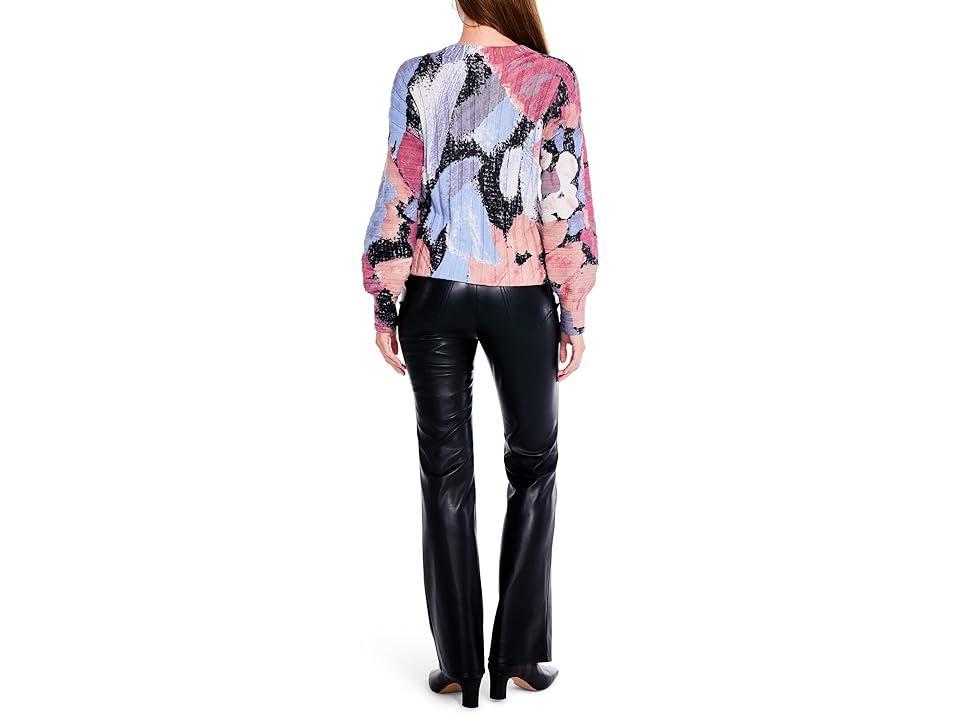 NIC+ZOE Autumn Bloom Sweater Multi) Women's Clothing product image