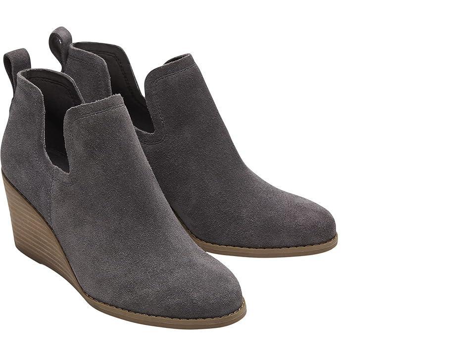 TOMS Kallie (Pavement Grey Suede) Women's Shoes Product Image