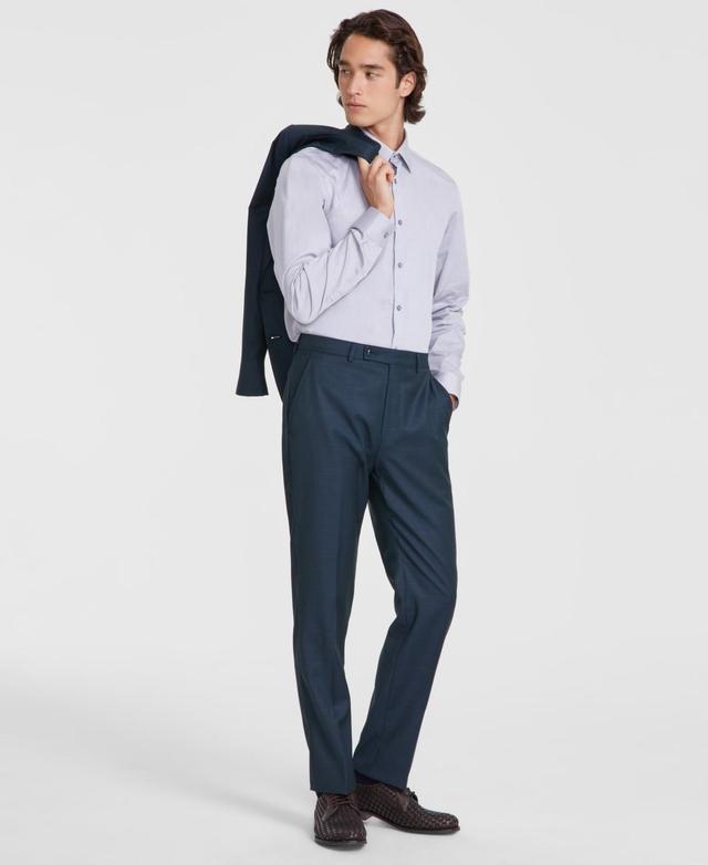 Calvin Klein Mens Slim-Fit Wool-Blend Stretch Suit Separate Pants Product Image