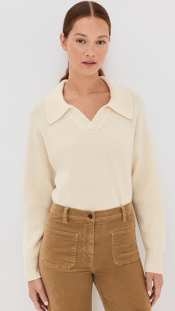 Nili Lotan Selena Polo Sweater | Shopbop product image