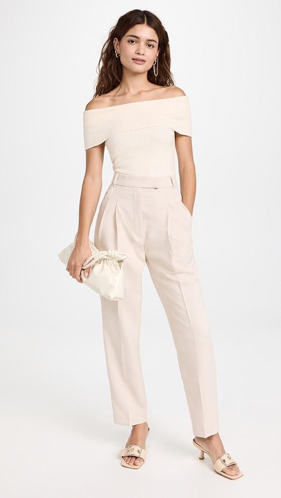 Pixie Market Jaime Pants in Sand | Shopbop Product Image