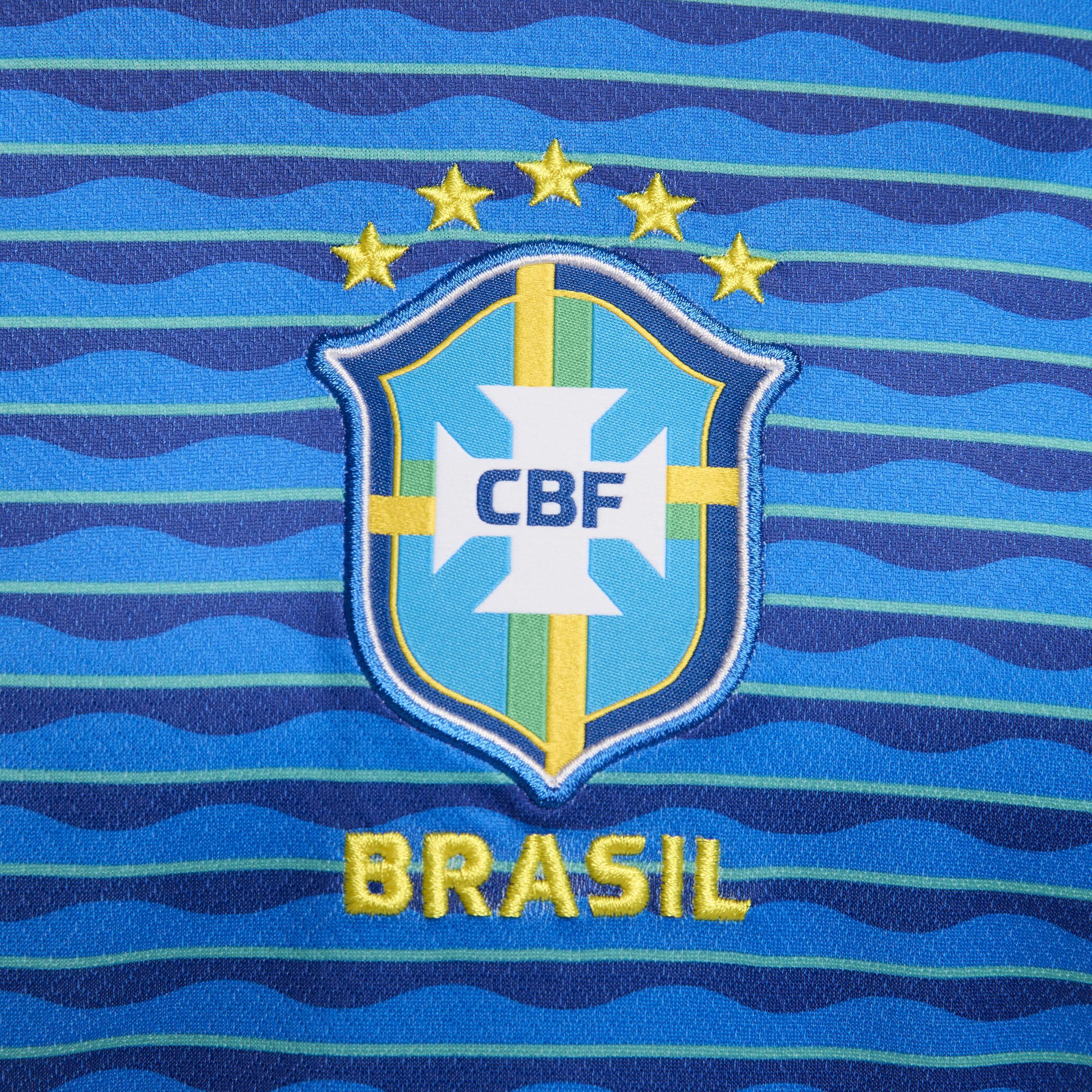 Brazil 2024 Stadium Away Nike Womens Dri-FIT Soccer Replica Jersey Product Image