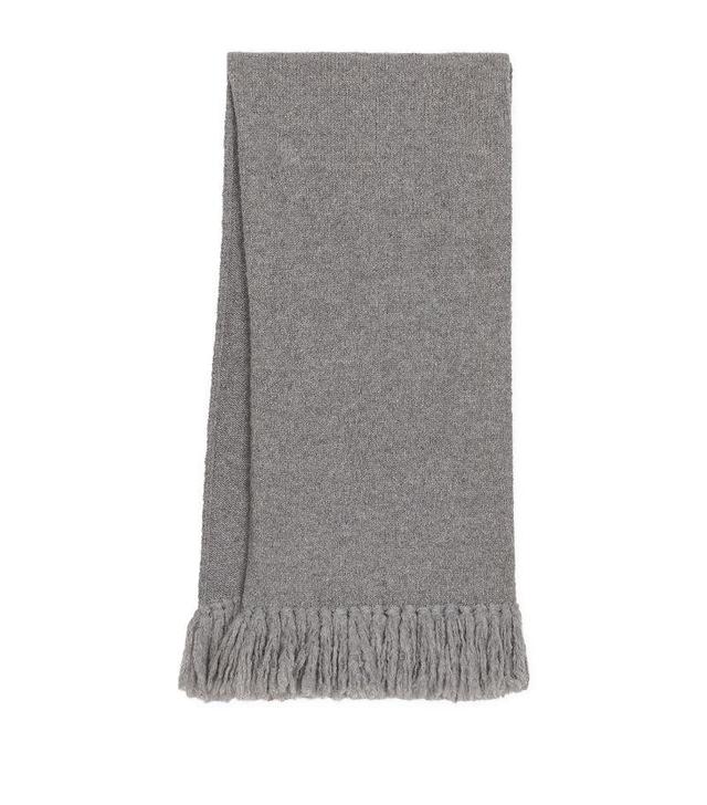 Wool-blend Fringed Scarf In Multi Product Image