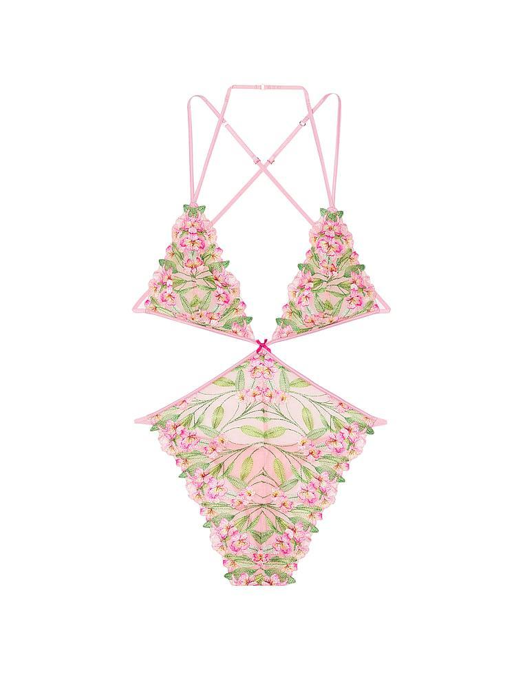 Lily Embroidery Triangle Teddy Product Image