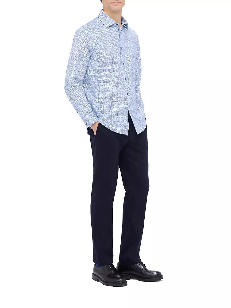 James Cotton-Blend Shirt Product Image