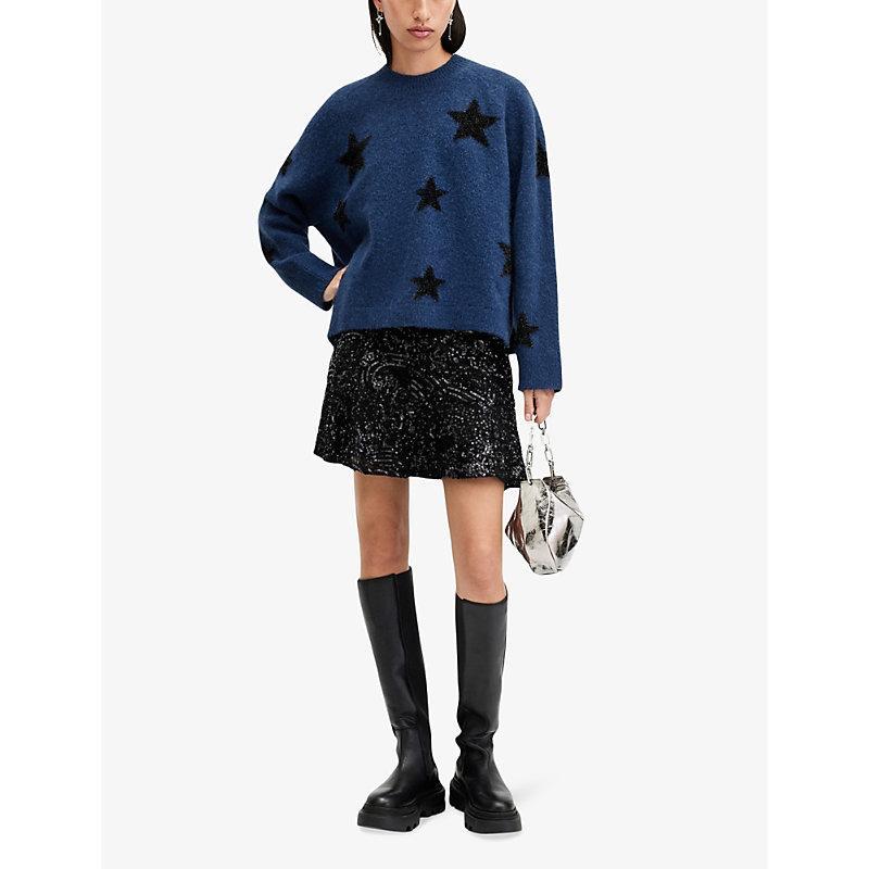 Starlet Jumper In Midnight Blue Product Image