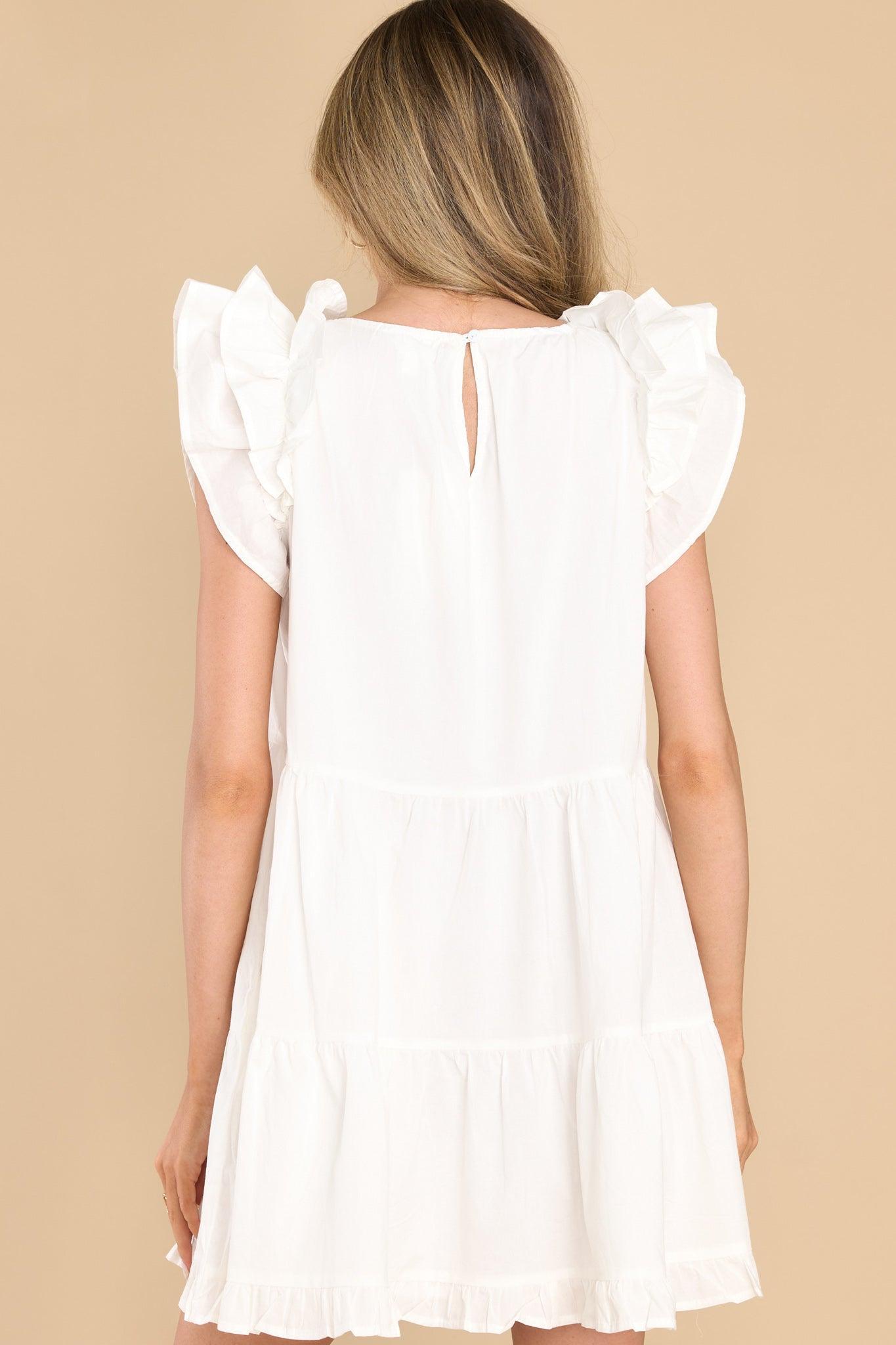 Peaceful Love Ivory Dress White Product Image