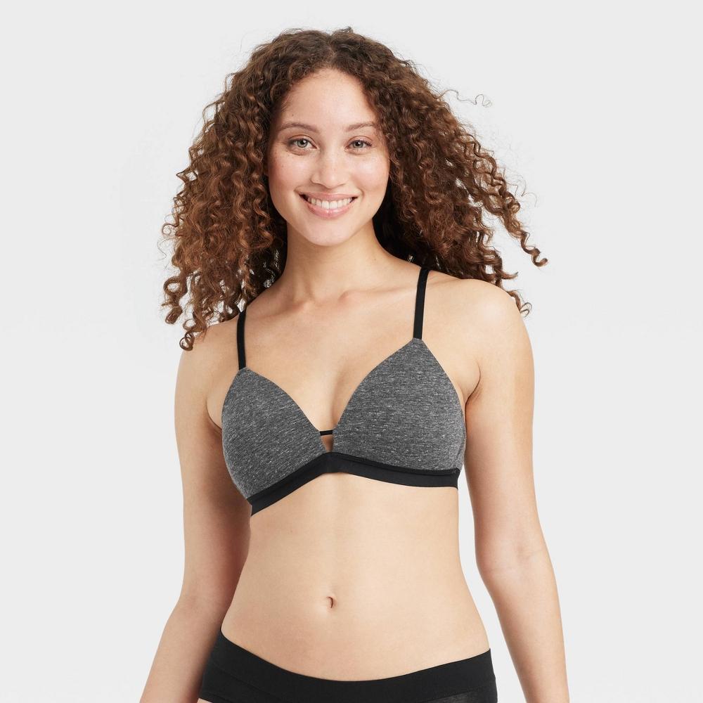 Womens The Everyday Wirefree Bra - Auden Heather Gray 40C Product Image