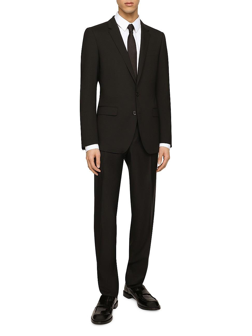 Dolce & Gabbana Martini Fit Stretch Wool Suit Product Image