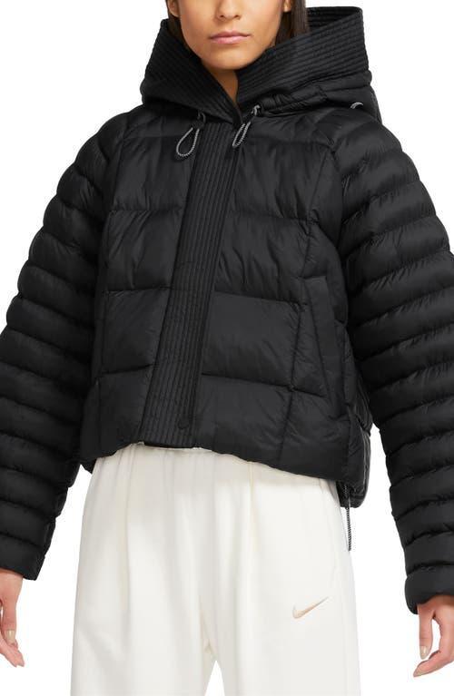 Nike Sportswear Swoosh Puffer PrimaLoft® Women's Therma-FIT Oversized Hooded Jacket Product Image