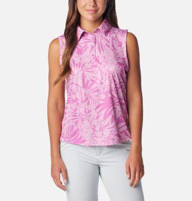 Columbia Women's PFG Super Tidal Tee Sleeveless Polo- Product Image