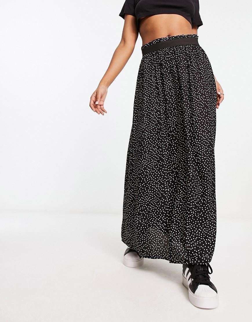 Only pleated midi skirt product image