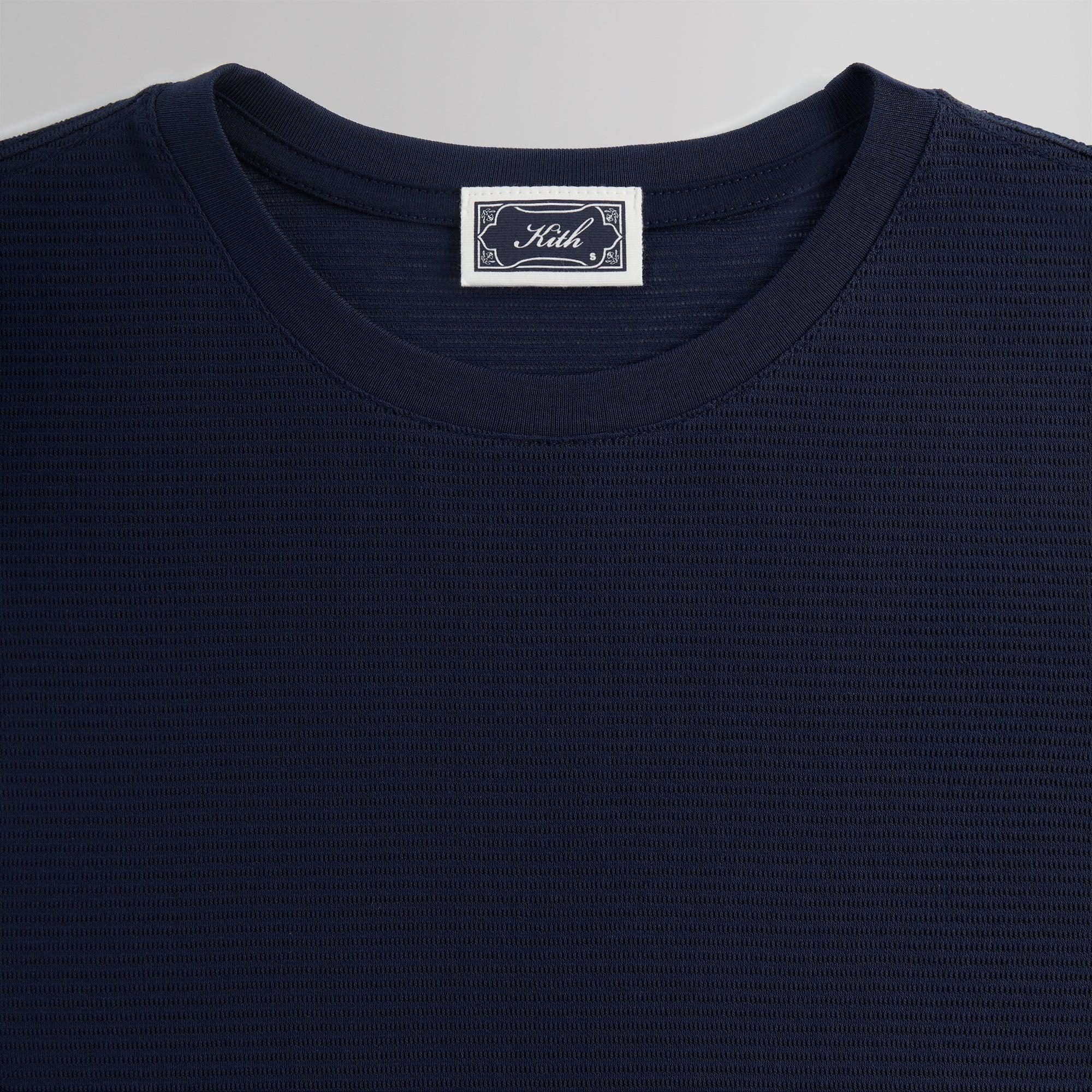 Kith Pointelle Mesh Heathrow Tee - Nocturnal Male Product Image