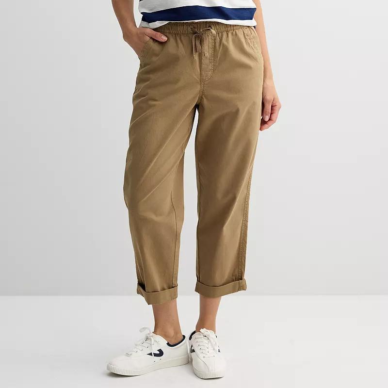 Womens Sonoma Goods For Life Utility Capri Pants product image