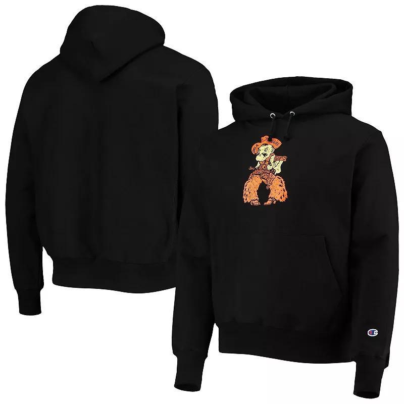 Mens Champion Oklahoma State Cowboys Vault Logo Reverse Weave Pullover Hoodie Product Image