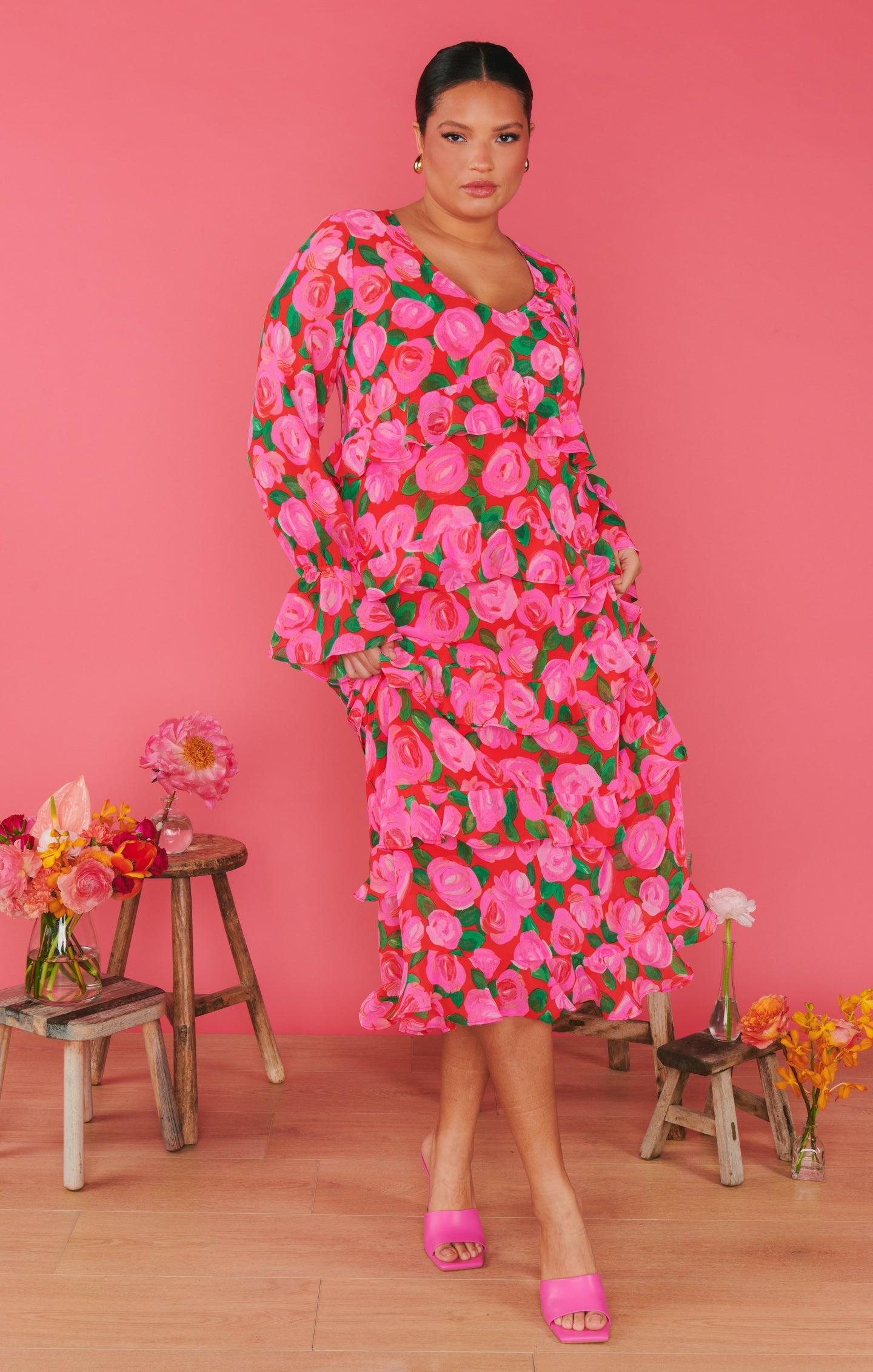 Fleetwood Maxi Dress ~ Rosie Blooms Product Image