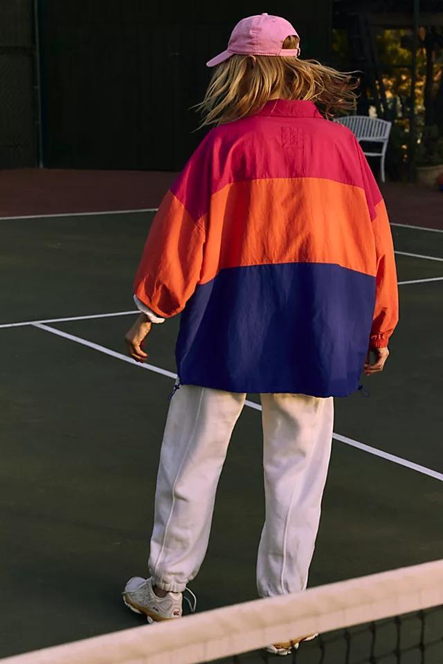 Perfect Ten Zip Up Colorblock Jacket Product Image