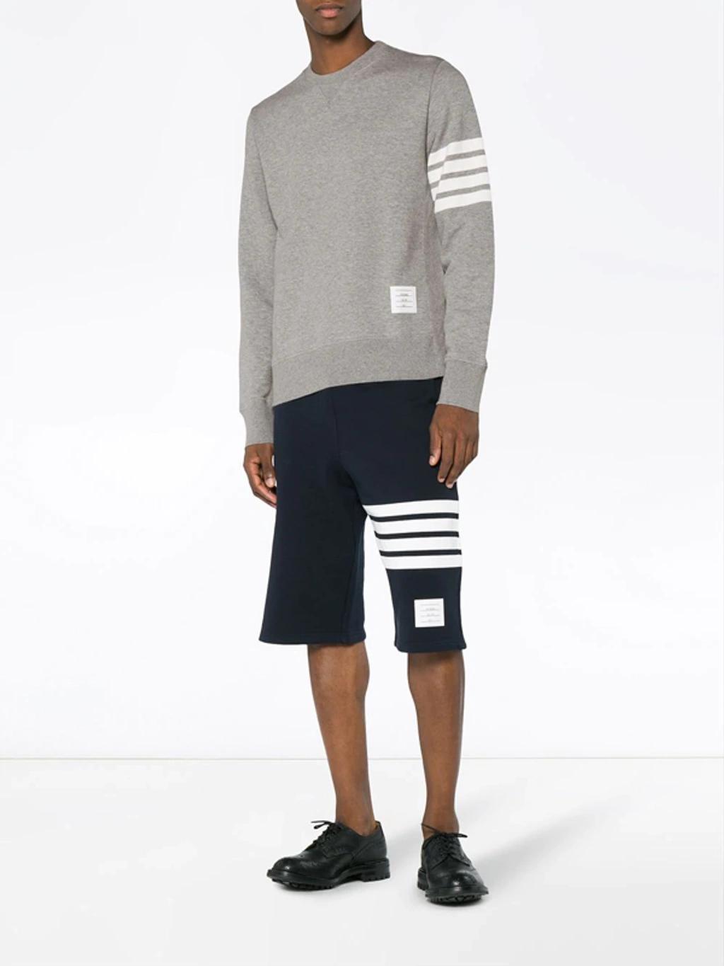 4 Bar Sleeve Sweatshirt In Grey Product Image