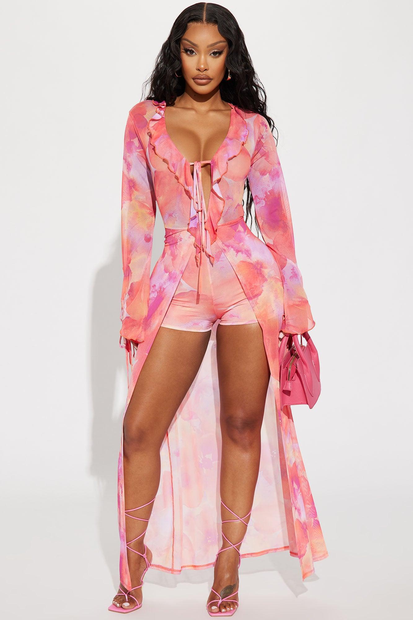 Thais Maxi Romper - Multi Color Product Image