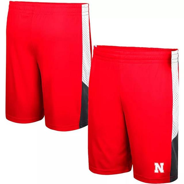 Mens Colosseum Scarlet Nebraska Huskers Very Thorough Shorts Product Image