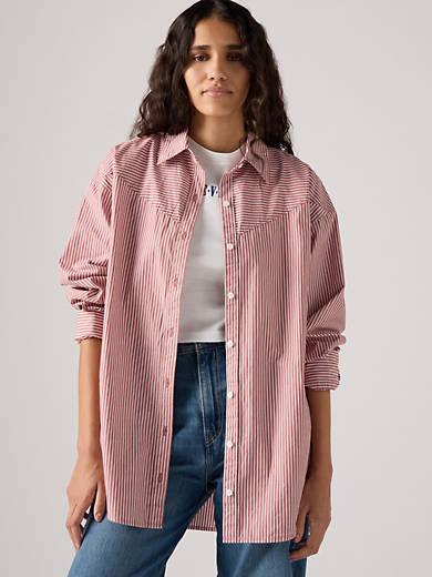 Pieced Lola Button Up Shirt Product Image