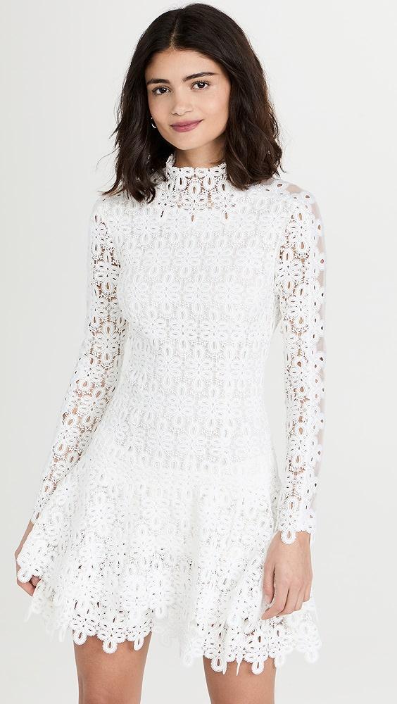 SIMKHAI Joy Lace Mini Dress | Shopbop Product Image