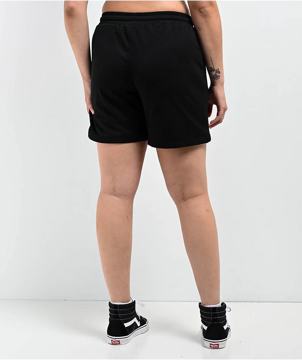 Broken Promises Enemy Black Mesh Shorts Product Image