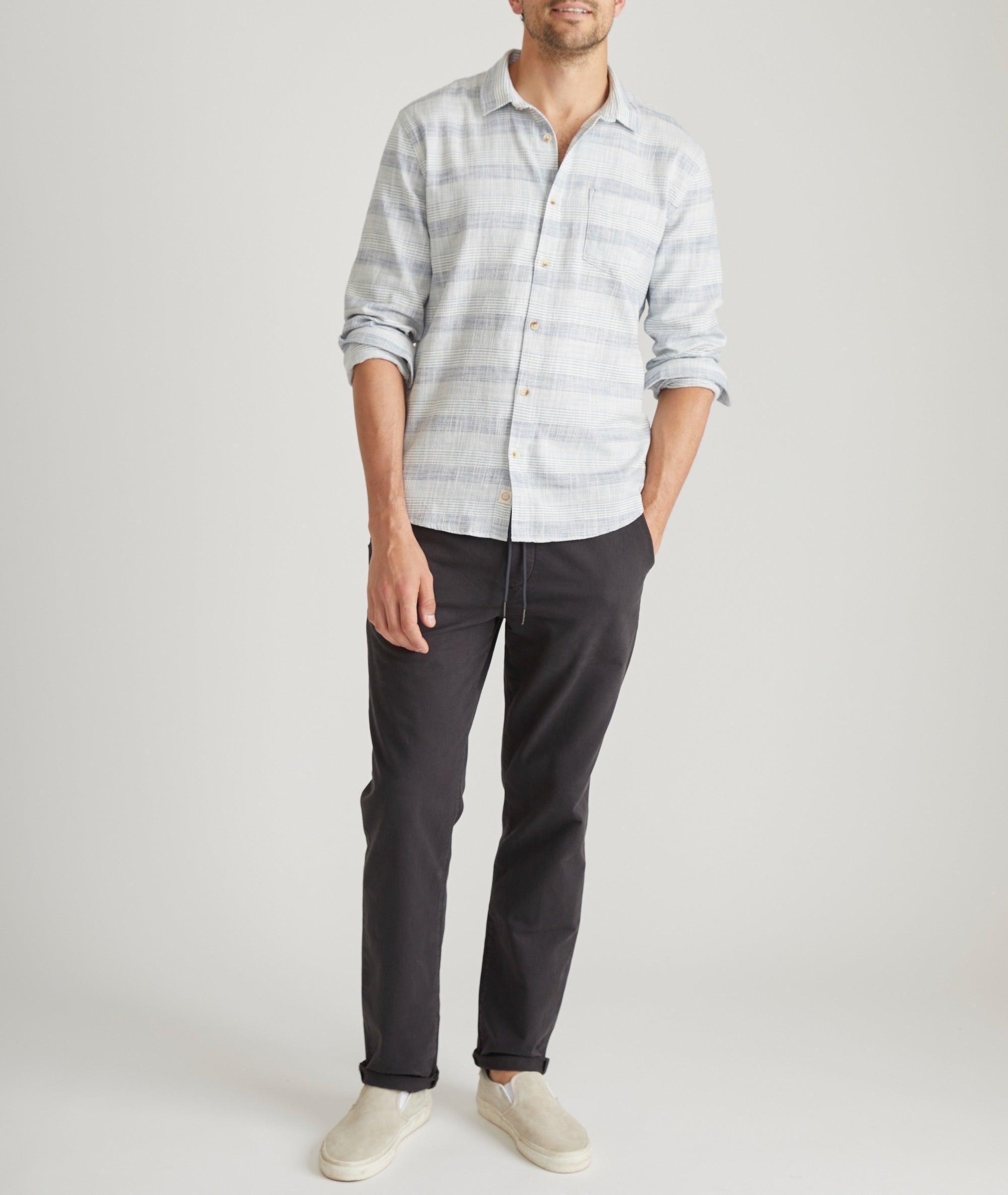 Stretch Selvage Long Sleeve Shirt Product Image